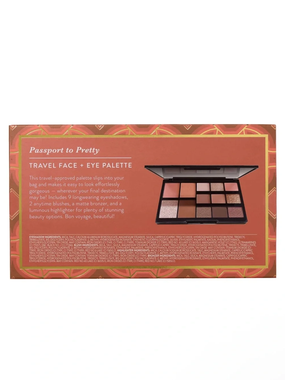 NEW Laura Geller Passport to Pretty Face + Eye Palette The Wanderlust Collection